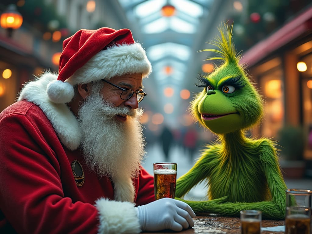 Santa Klaus and Cringe